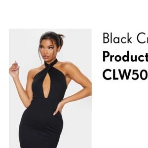 PLT BLACK CROSS DRESS